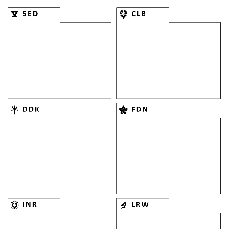 Card Divider Generator